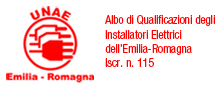 Certificazione UNAE Donati Impianti Bologna