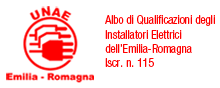 Certificazione UNAE Donati Impianti Bologna